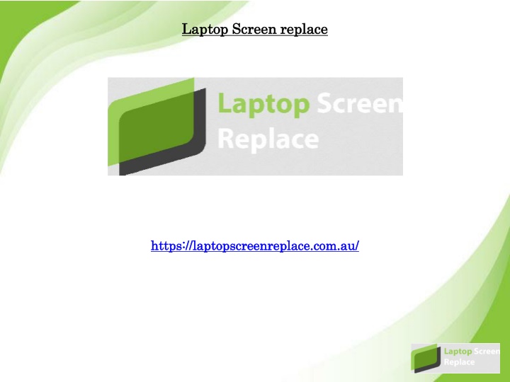 laptop screen replace