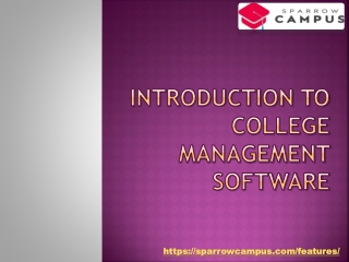 introduction to college management software