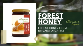 Forest Honey - nirvana organics