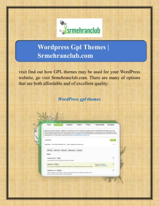 visit find out how gpl themes may be used