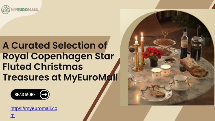 a curated selection of royal copenhagen star