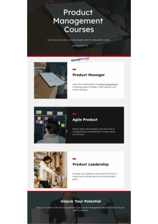 Unlock Your Career Potential Best Product Management Courses for Aspiring Leader