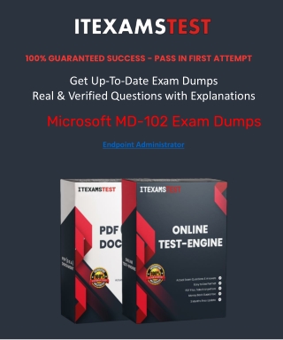 Microsoft MD-102 Exam Questions and Practice Tests 2025