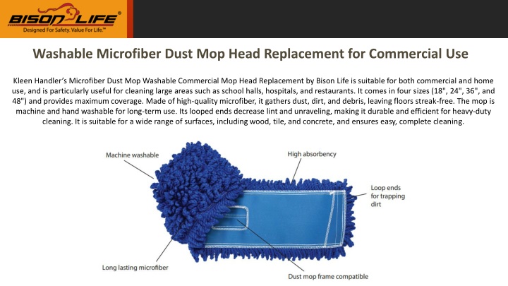 washable microfiber dust mop head replacement