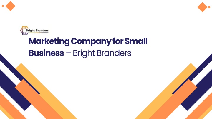 marketing company for small business bright