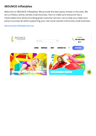 ibounce inflatables