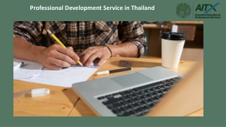 Professional Development Service in Thailand