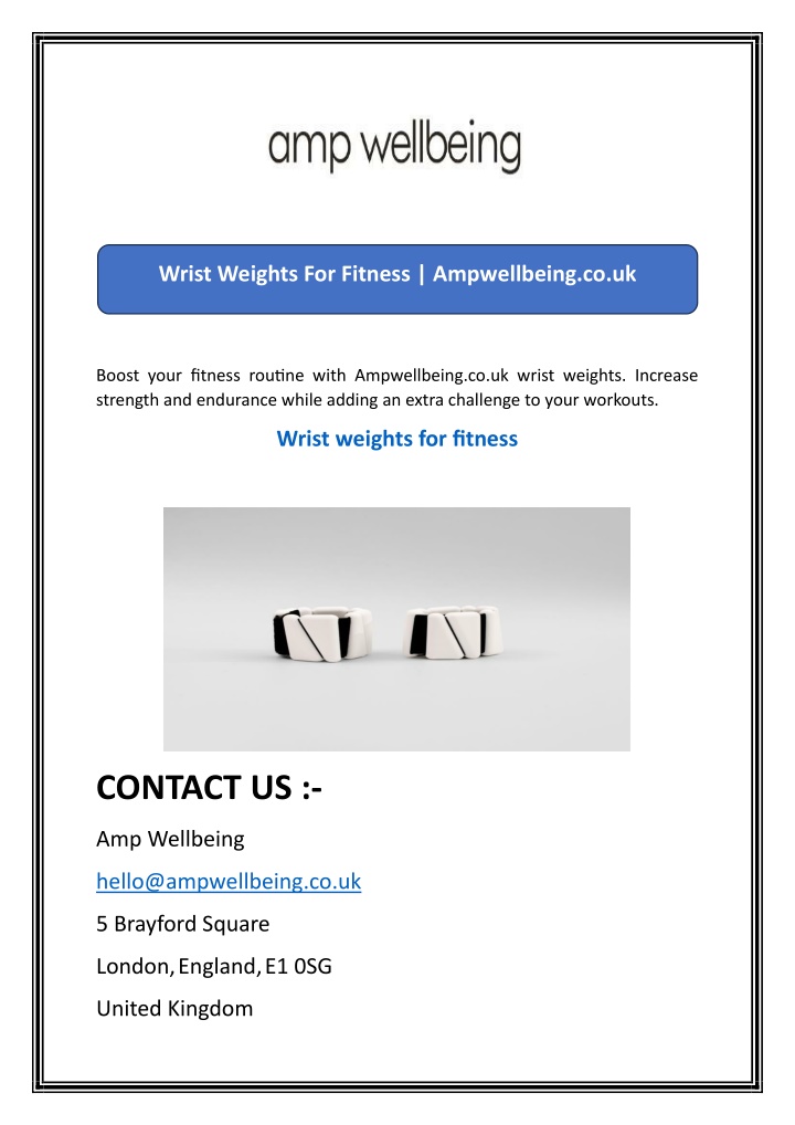 wrist weights for fitness ampwellbeing co uk