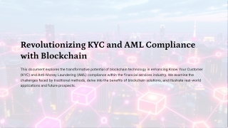 Revolutionizing-KYC-and-AML-Compliance-with-Blockchain