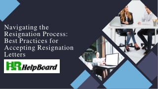 navigating the resignation process best practices