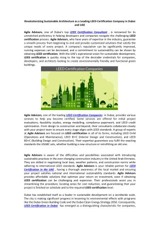revolutionizing sustainable architecture