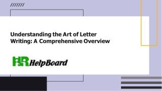 understanding the art of letter writing a comprehensive overview