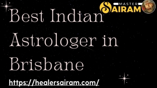 Best Indian Astrologer in Brisbane | Master Sairam