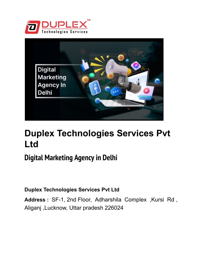 duplex technologies services pvt ltd digital