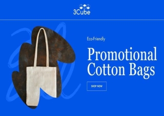 Eco-Friendly Cotton Promotional Bags