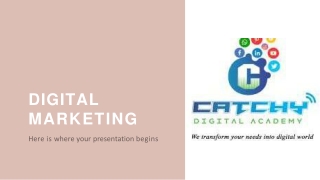 Digital marketing coaching class with affordable fees in Coimbatore