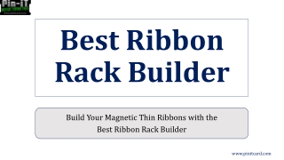 Best Ribbon Rack Builder