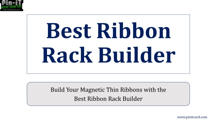 best ribbon rack builder