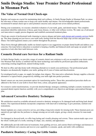 Smile Design Studio