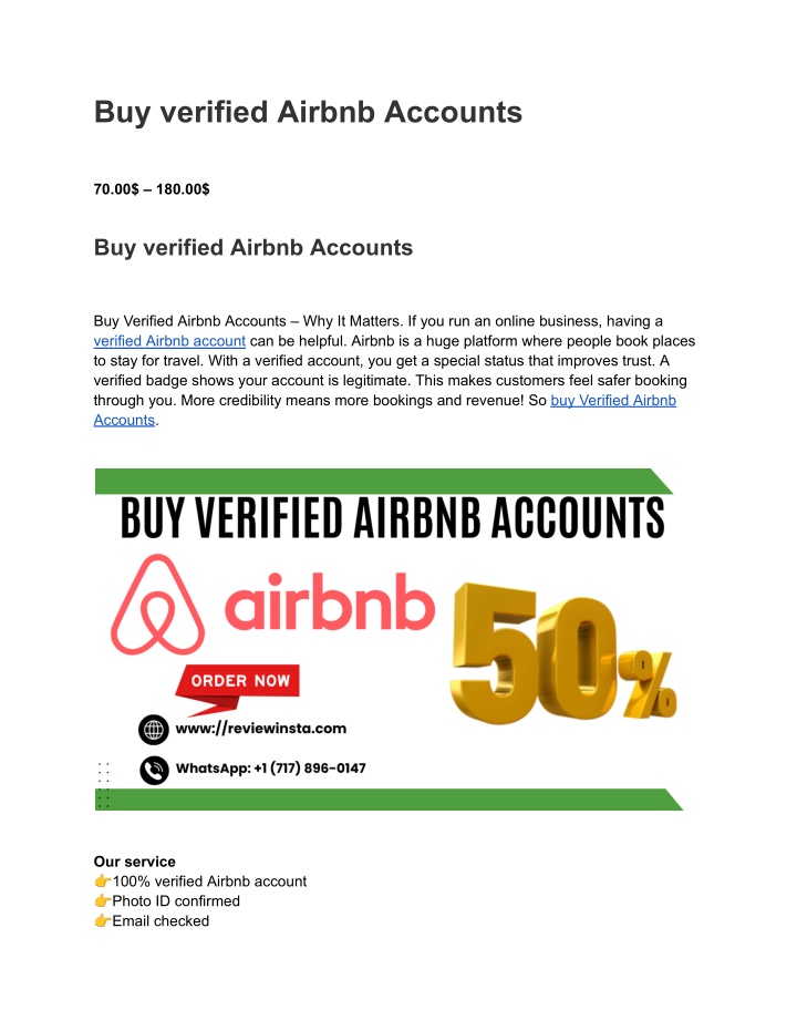 buy verified airbnb accounts