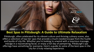 Best Spas in Pittsburgh- A Guide to Ultimate Relaxation