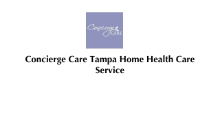 Senior Home Care Services