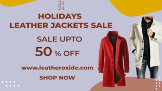 Holidays Leather Jackets Sale