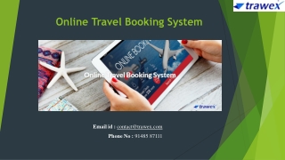 Online Travel Booking System