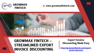 Streamlined Export Invoice Discounting