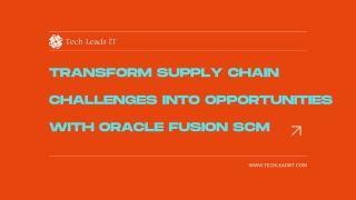 transform supply chain