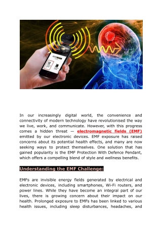 in connectivity of modern technology have