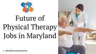 Find the Best Physical Therapy Jobs in Maryland