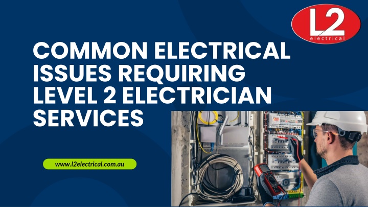 common electrical issues requiring