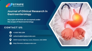 GASTROENTEROLOGY CLINICAL RESEARCH (1)