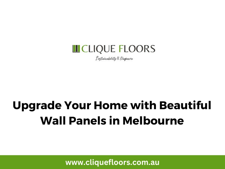 upgrade your home with beautiful wall panels