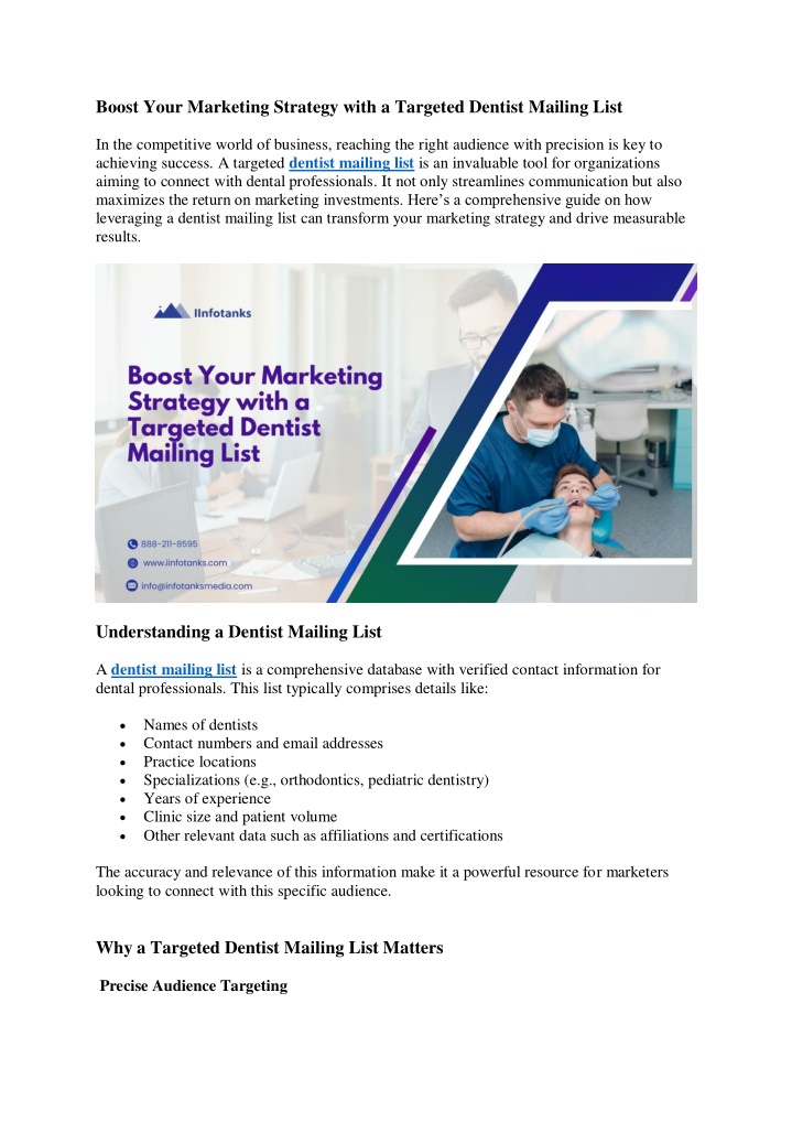 boost your marketing strategy with a targeted