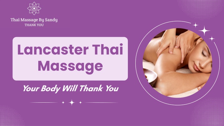 lancaster thai massage