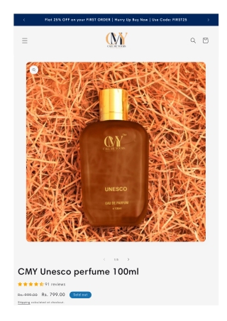 CMY UNESCO Perfume – A Fragrance of Global Heritage