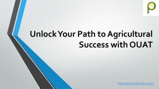 unlock your path to agricultural success with ouat