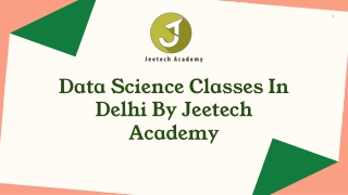 data science classes in delhi by jeetech academy