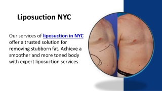Liposuction NYC