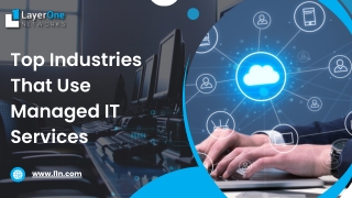 Top Industries That Use Managed IT Services