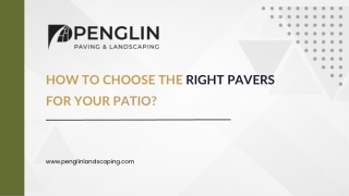 how to choose the right pavers for your patio