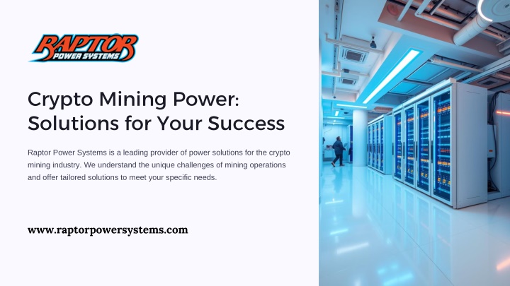 crypto mining power solutions for your success