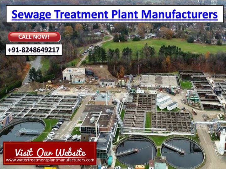 sewage treatment plant manufacturers