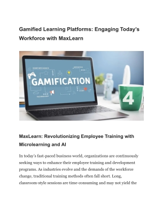 gamified learning platforms engaging today s