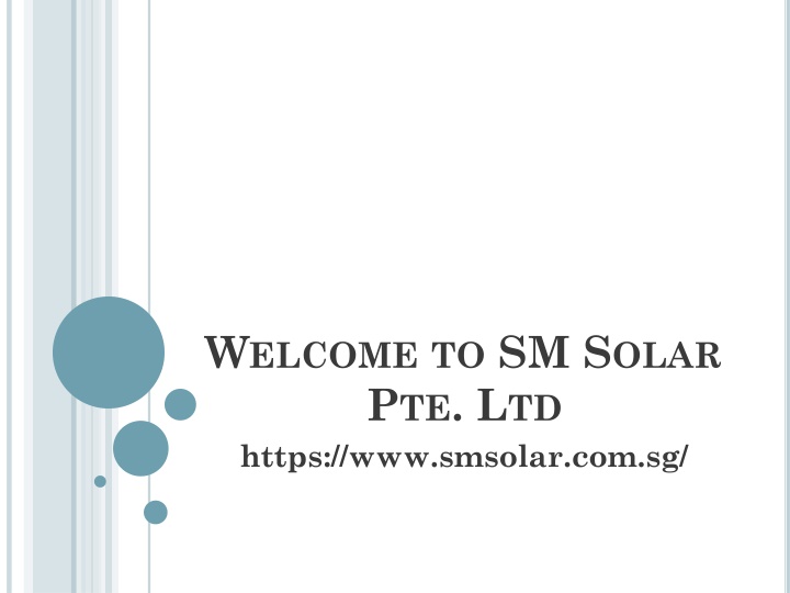 welcome to sm solar pte ltd