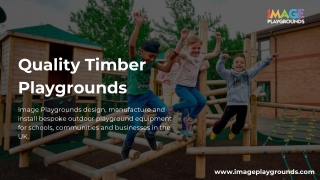 Playground Manufacturers in London