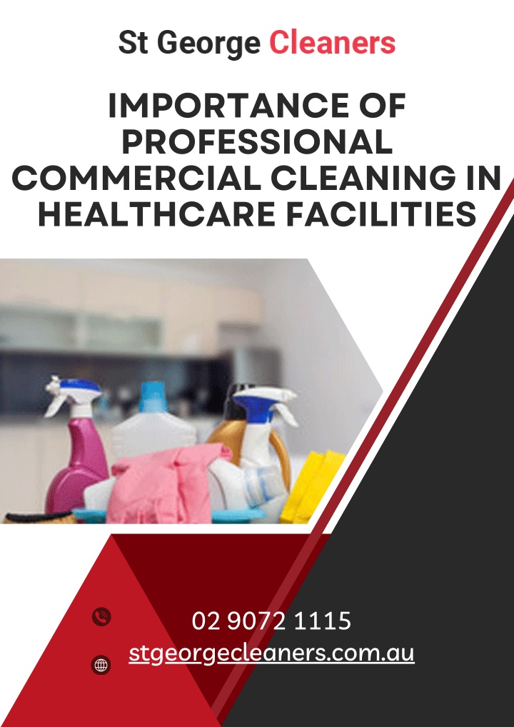 importance of professional commercial cleaning