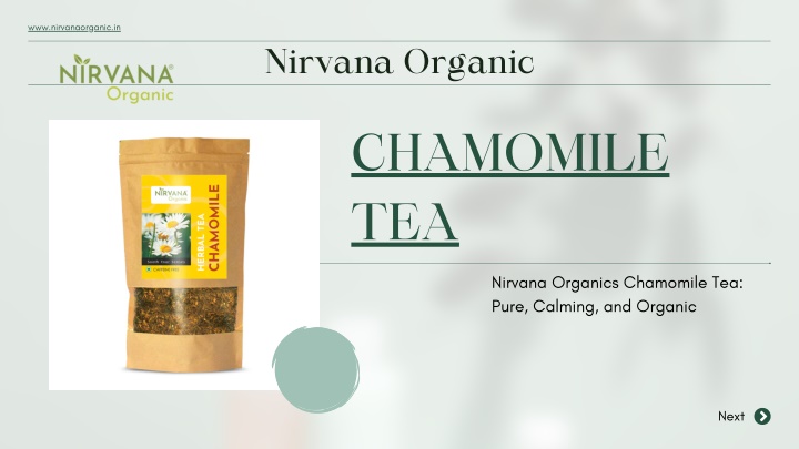 www nirvanaorganic in